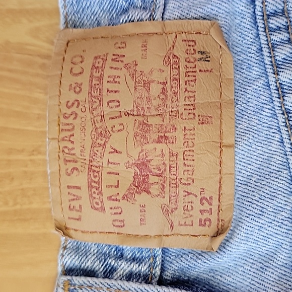 VINTAGE Levi's 512 Slim Fit Tapered Leg Jeans - Picture 12 of 16